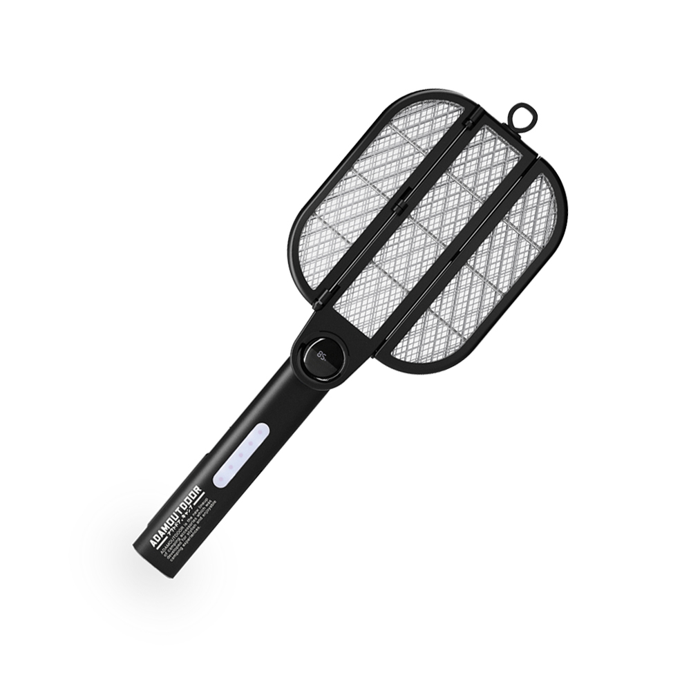 ADAMOUTDOOR｜摺疊電蚊拍二代 黑色