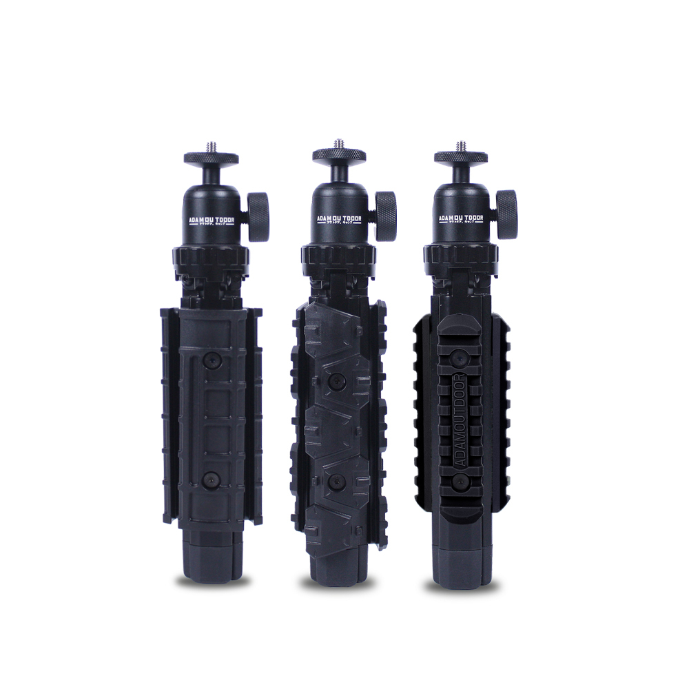 ADAMOUTDOOR｜戶外風格戰術三腳架 黑色