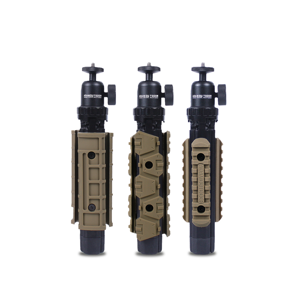 ADAMOUTDOOR｜風格戰術三腳架雲台套組 沙漠色