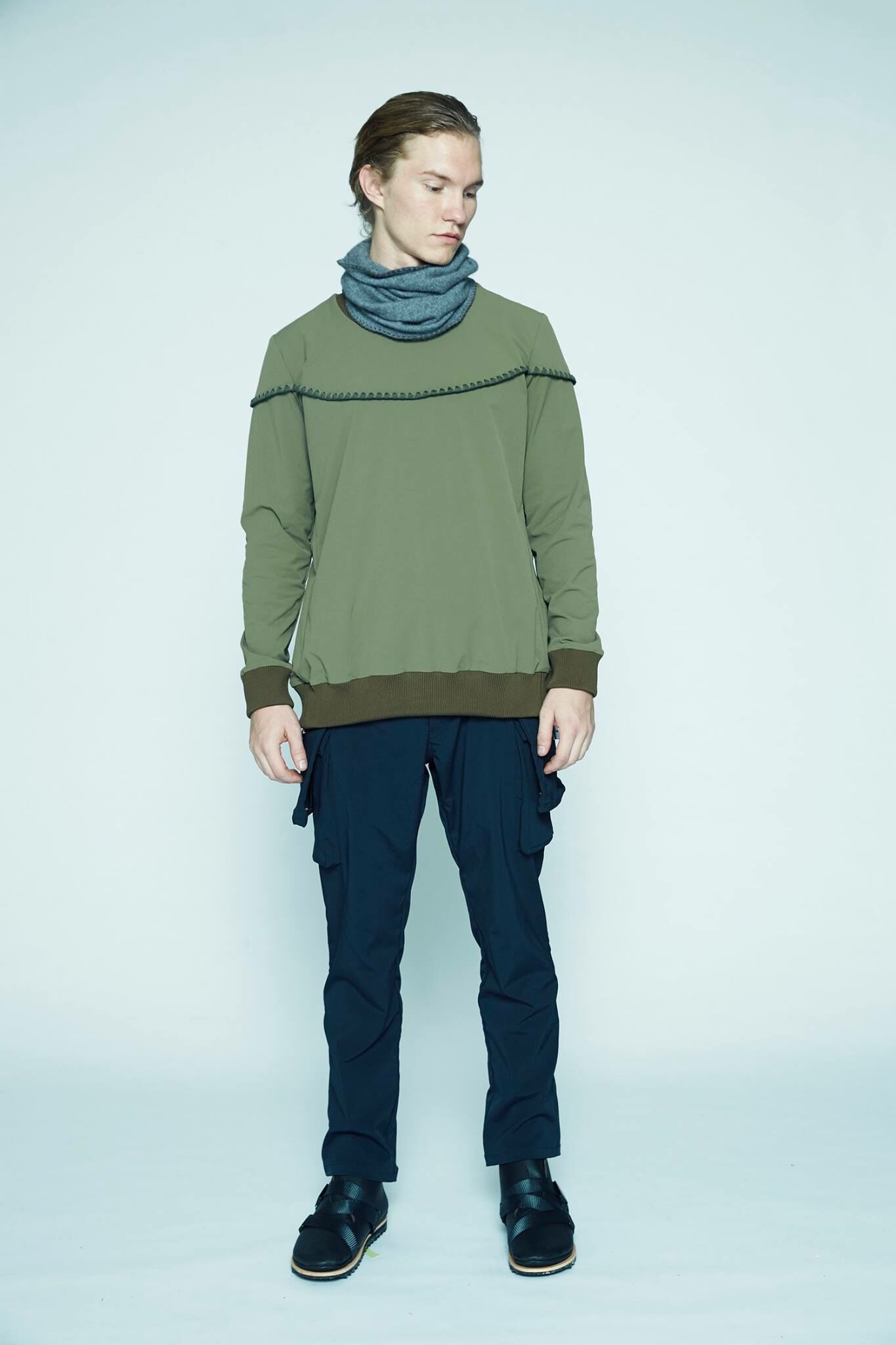 2017AW OqLiq Display in the lost Mountain wave 防潑水 大學T 現貨