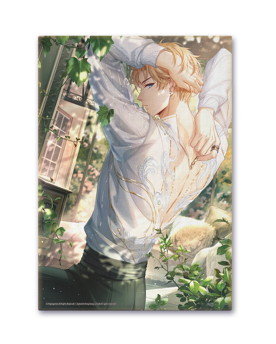 戀與製作人-A4布面收藏畫-周棋洛