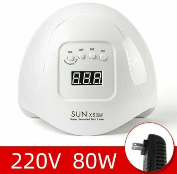 爆款美甲光療機【80W-白色】