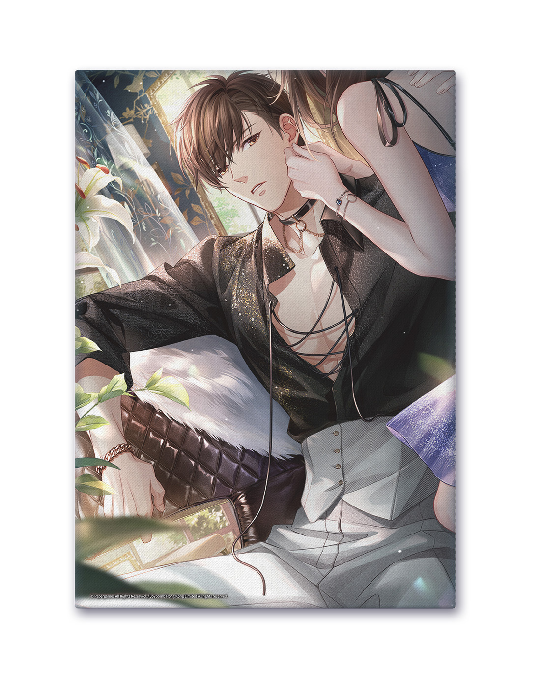 戀與製作人-A4布面收藏畫-白起