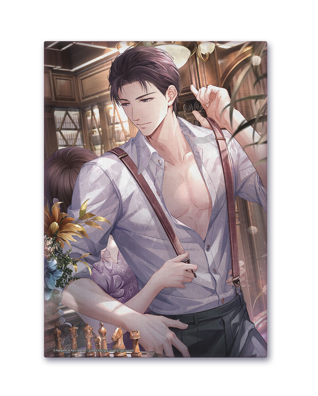 戀與製作人-A4布面收藏畫-許墨