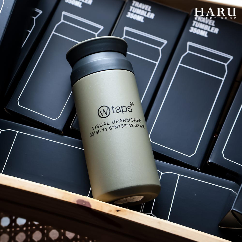 WTAPS H2O 350ML/500ML / BOTTLE / STEEL. KINTO 黑色橄欖綠保溫