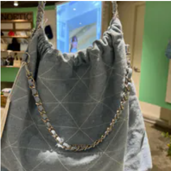 S] ANOETIC ANC JOURNEY SHOPPER BAG,LIGHT BLUE DENIM SAN14