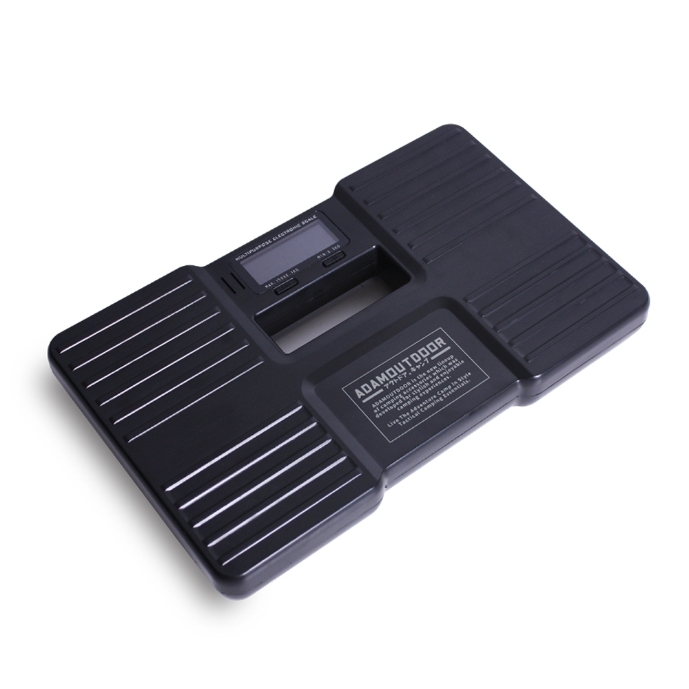 ADAMOUTDOOR｜迷你隨攜體重計 黑色 ( MINI體重計 輕量體重計 可攜帶體重計 \ 450g 超輕量/)