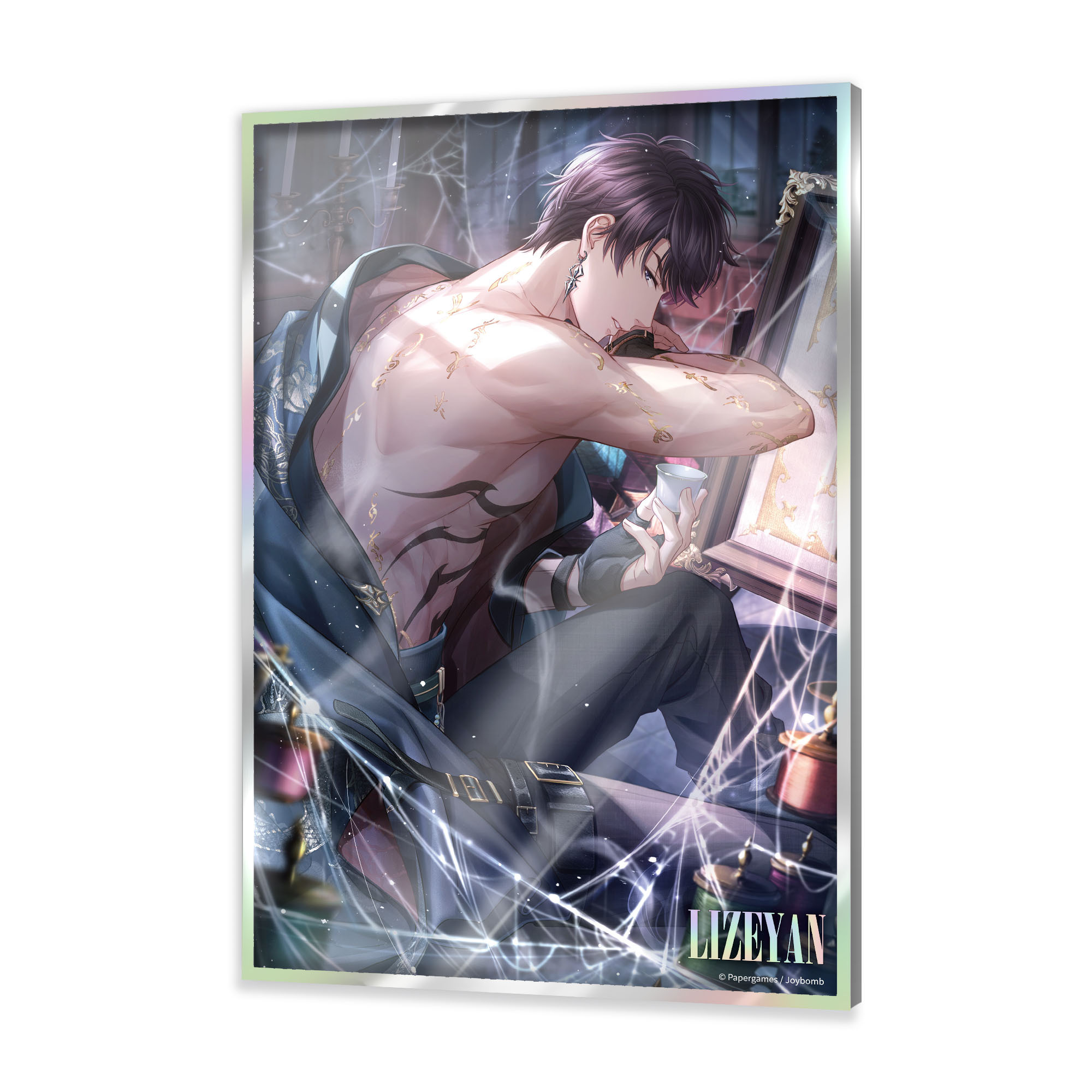 戀與製作人-壓克力色紙立牌-李澤言・繾網深墜