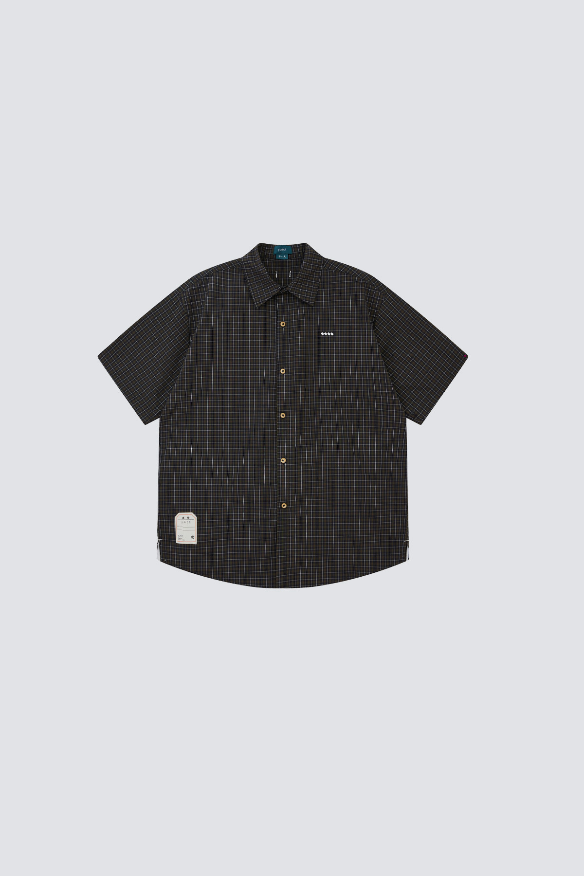 Dark Check Shirt｜Black｜Hong Kong Original Design