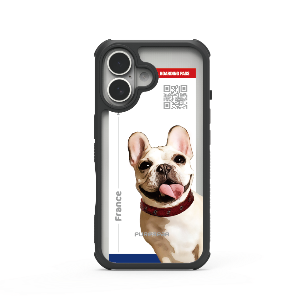 iPhone 輕坦克防摔手機殼 / 法鬥 (寵物旅行)