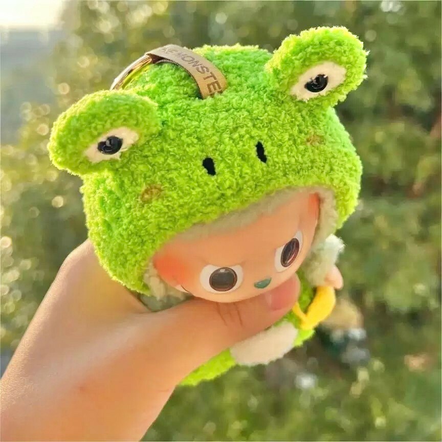 拉布布 LABUBU 心動馬卡龍 吊飾專用服裝 青蛙套裝 (無附吊飾)