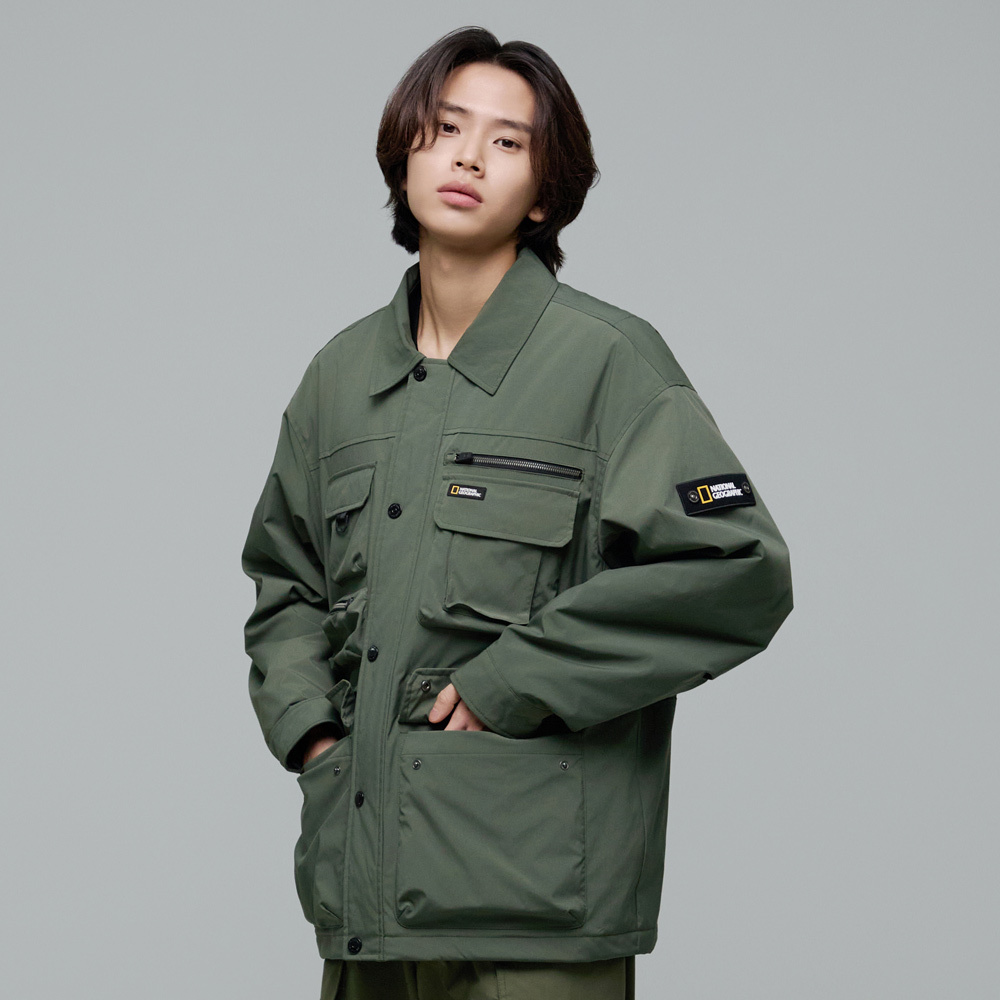 ジャケット・アウター PHINGERIN NAP JACKET L KHAKI PHINGERIN - Moving Jacket | fakejam