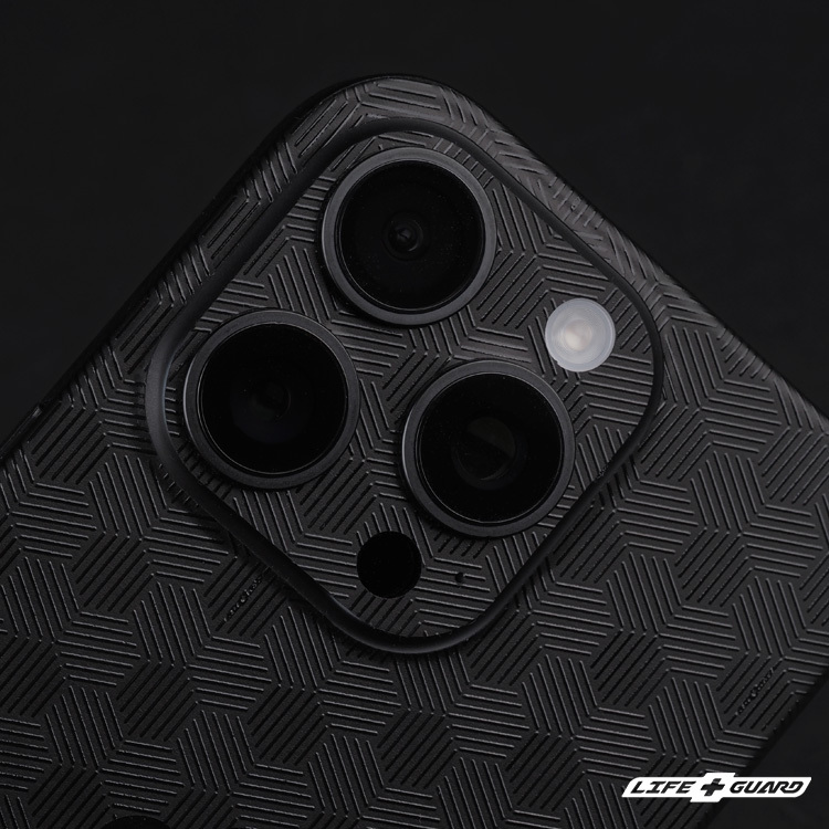 LIFE+GUARD 貼膜安裝示意圖，LIFE+GUARD 專機專屬開版