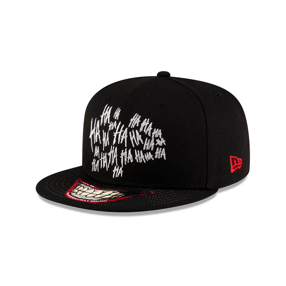 9FIFTY JOKER スクリプトロゴ ブラック パープルバイザー