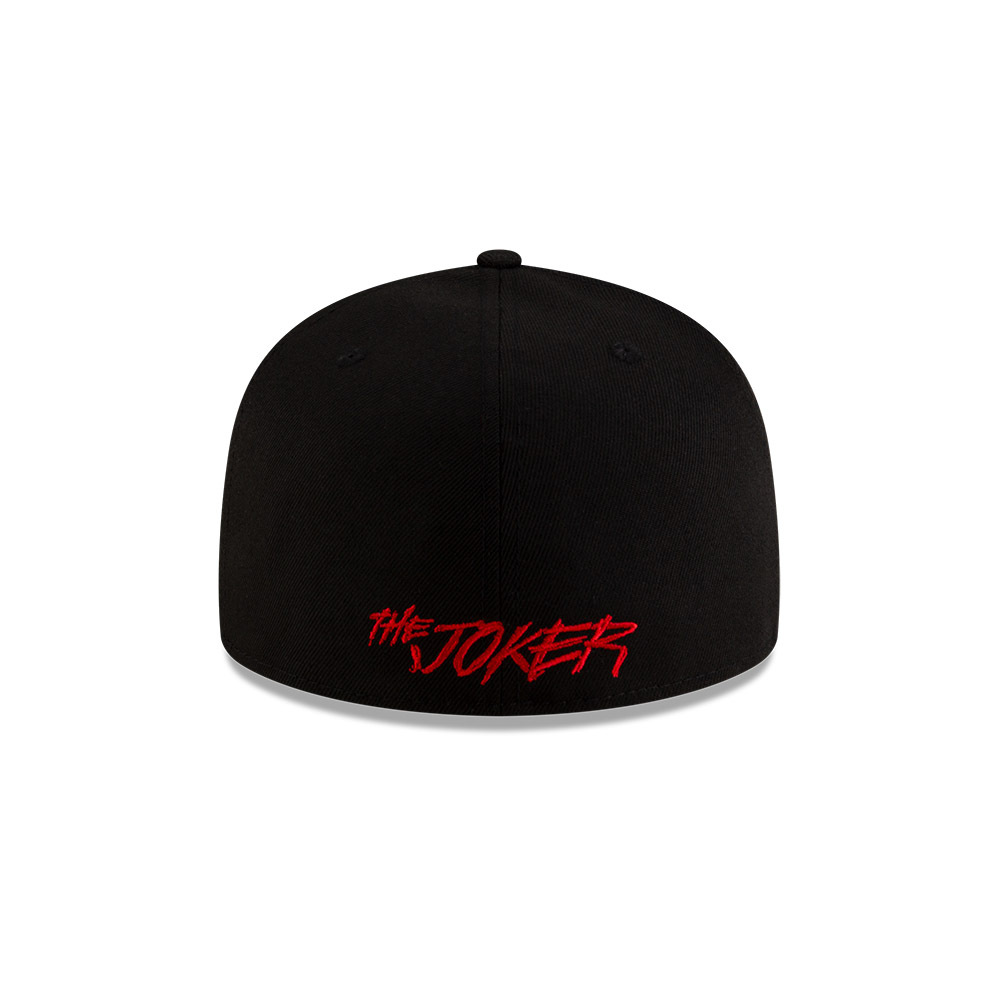 9FIFTY JOKER スクリプトロゴ ブラック パープルバイザー