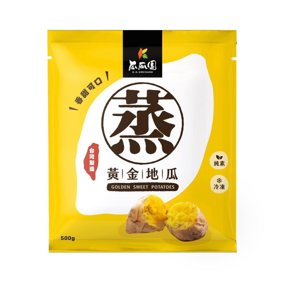 【瓜瓜園】蒸黃金地瓜500g/包
