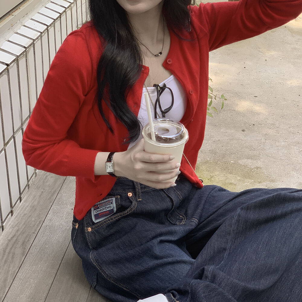 【優惠預訂】韓國BASIC圓領開胸外套（12色）