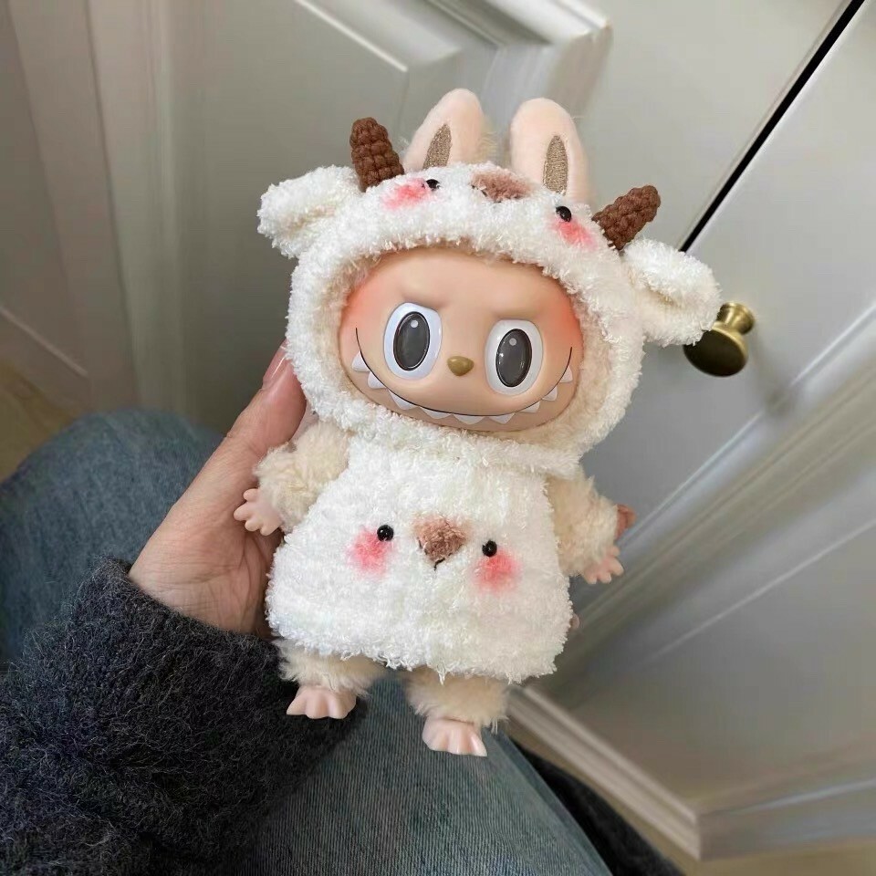 拉布布 LABUBU 心動馬卡龍 吊飾專用服裝 小羊套裝 (無附吊飾)