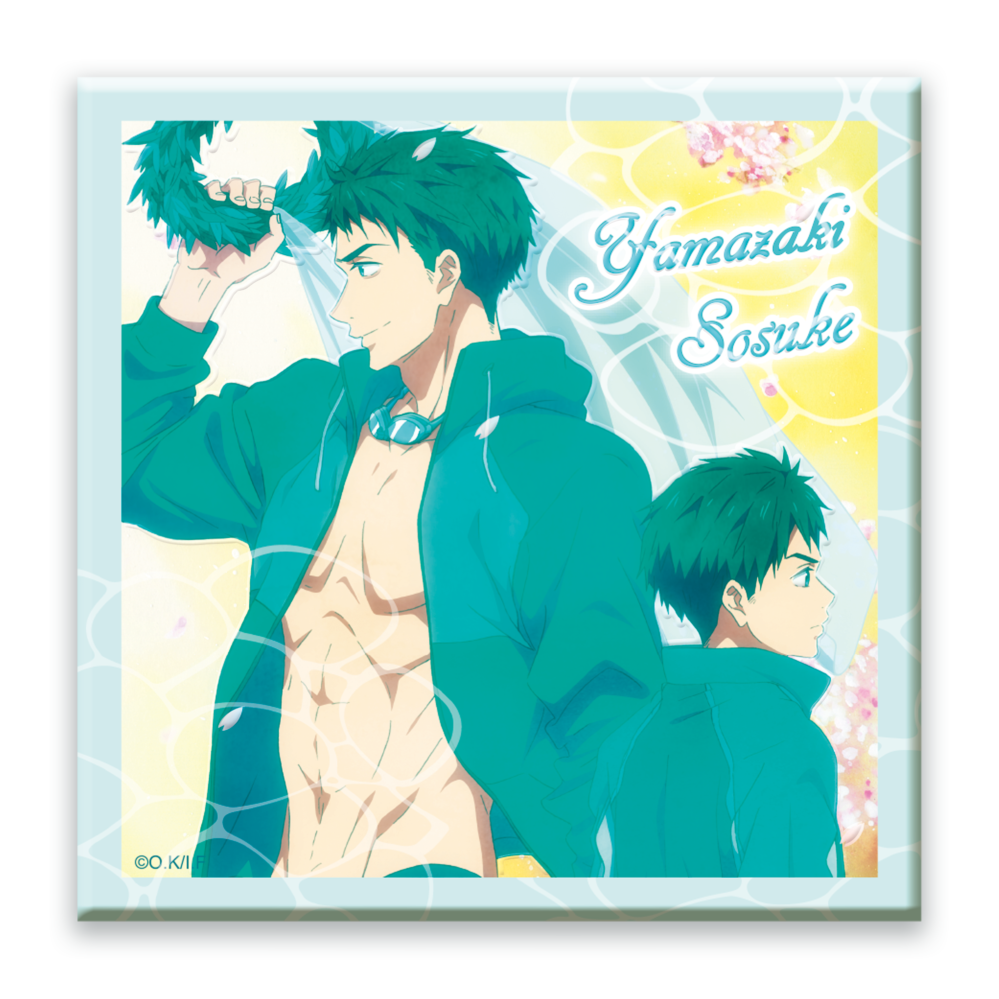 Free! -the Final Stroke-陶瓷杯墊-宗介