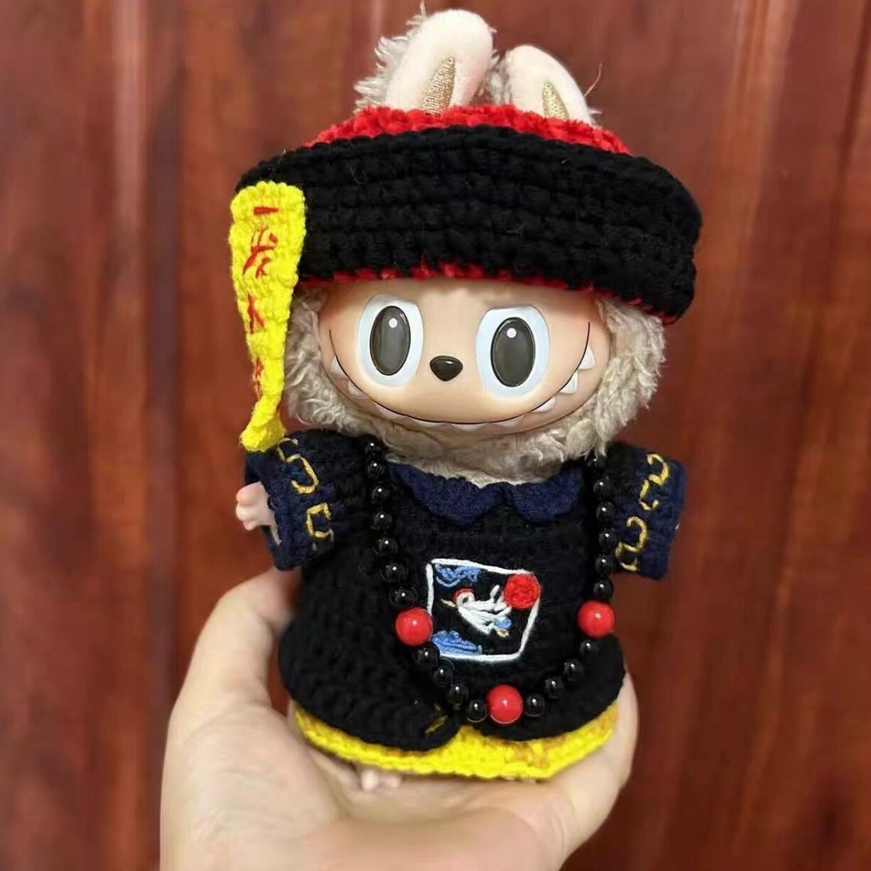 拉布布 LABUBU 心動馬卡龍 吊飾專用服裝 小殭屍套裝 (無附吊飾)