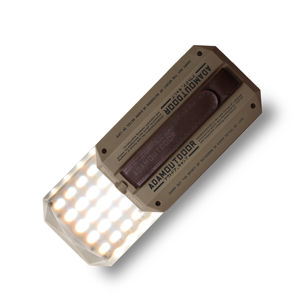 ADAMOUTDOOR｜3D廣角鑽石燈 沙