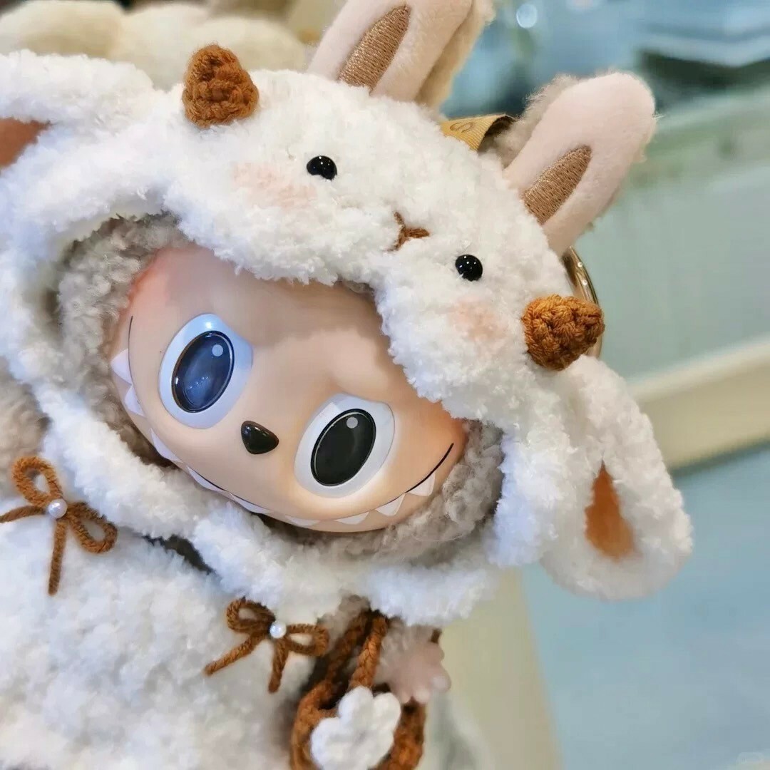 拉布布 LABUBU 心動馬卡龍 吊飾專用服裝 羊咩咩裙子套裝 (無附吊飾)