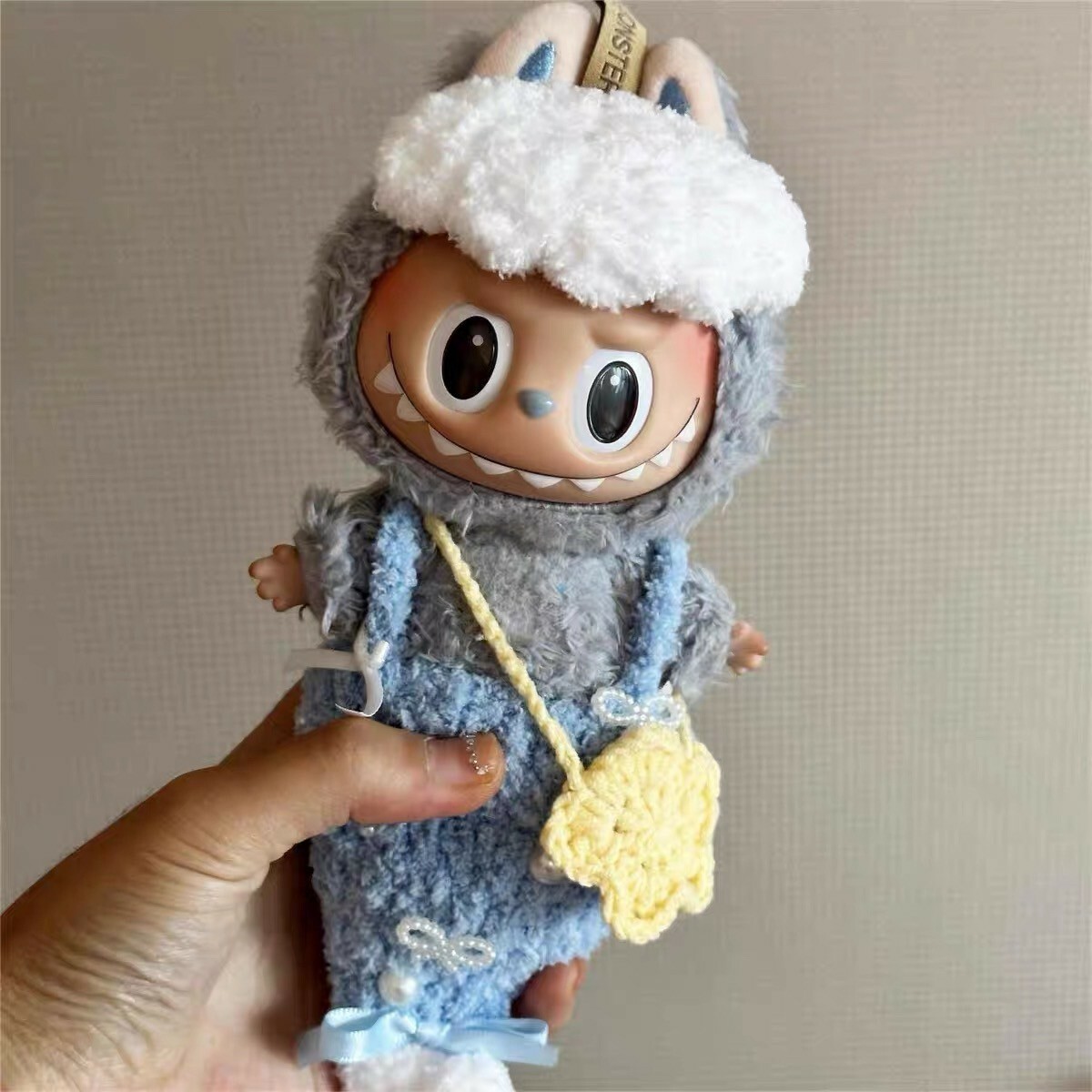 拉布布 LABUBU 心動馬卡龍 吊飾專用服裝 魚尾獅套裝 (無附吊飾)