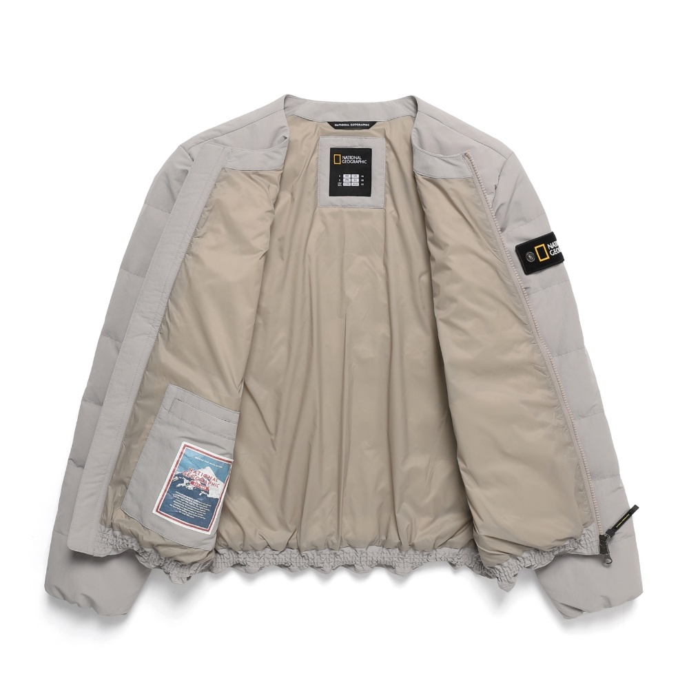 【NATIONAL GEOGRAPHIC】Heron U-neck 軽量 Down Jumper ☆NATIONAL GEOGRAPHIC☆Heron U-neck Lightweight Down Jumper