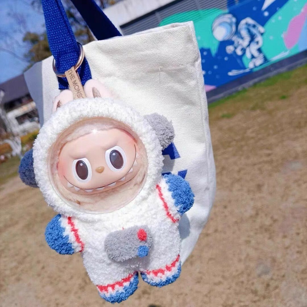 拉布布 LABUBU 心動馬卡龍 吊飾專用服裝 太空人套裝 (無附吊飾)