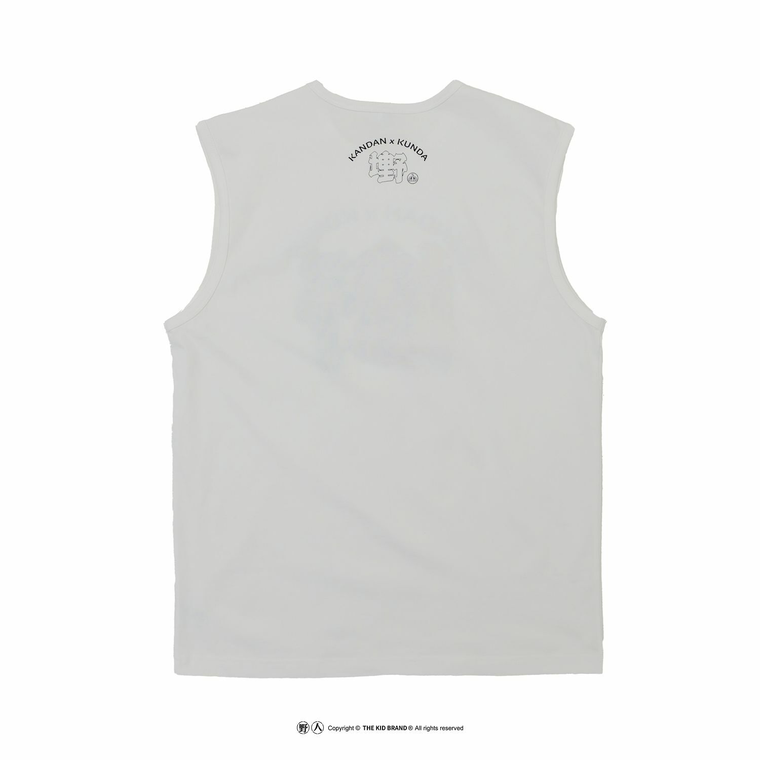 KID ® x KUNDA 野坤聯名 不倒翁寬肩背心
