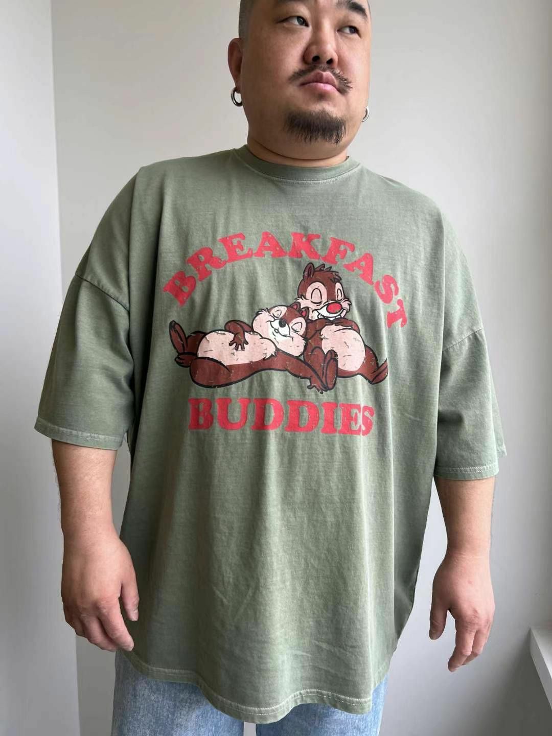 卡通圖案英文字短袖Tee KKUKKU-011T