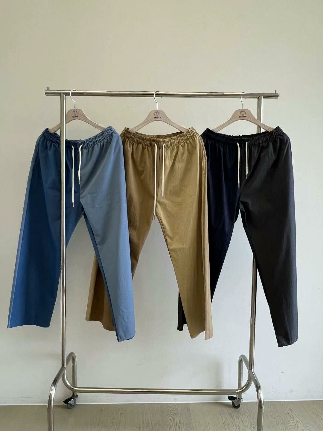 拼色鬆身褲 KKUKKU-012P