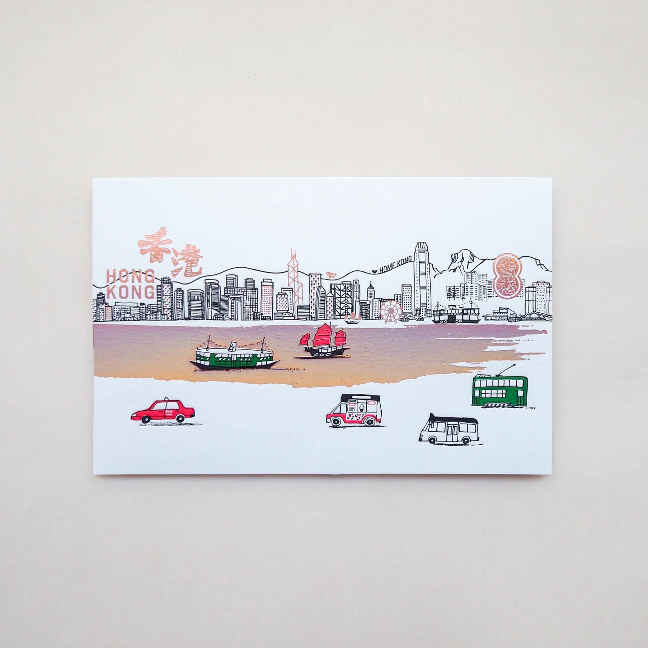 DITTO DITTO 香港活版印刷賀咭