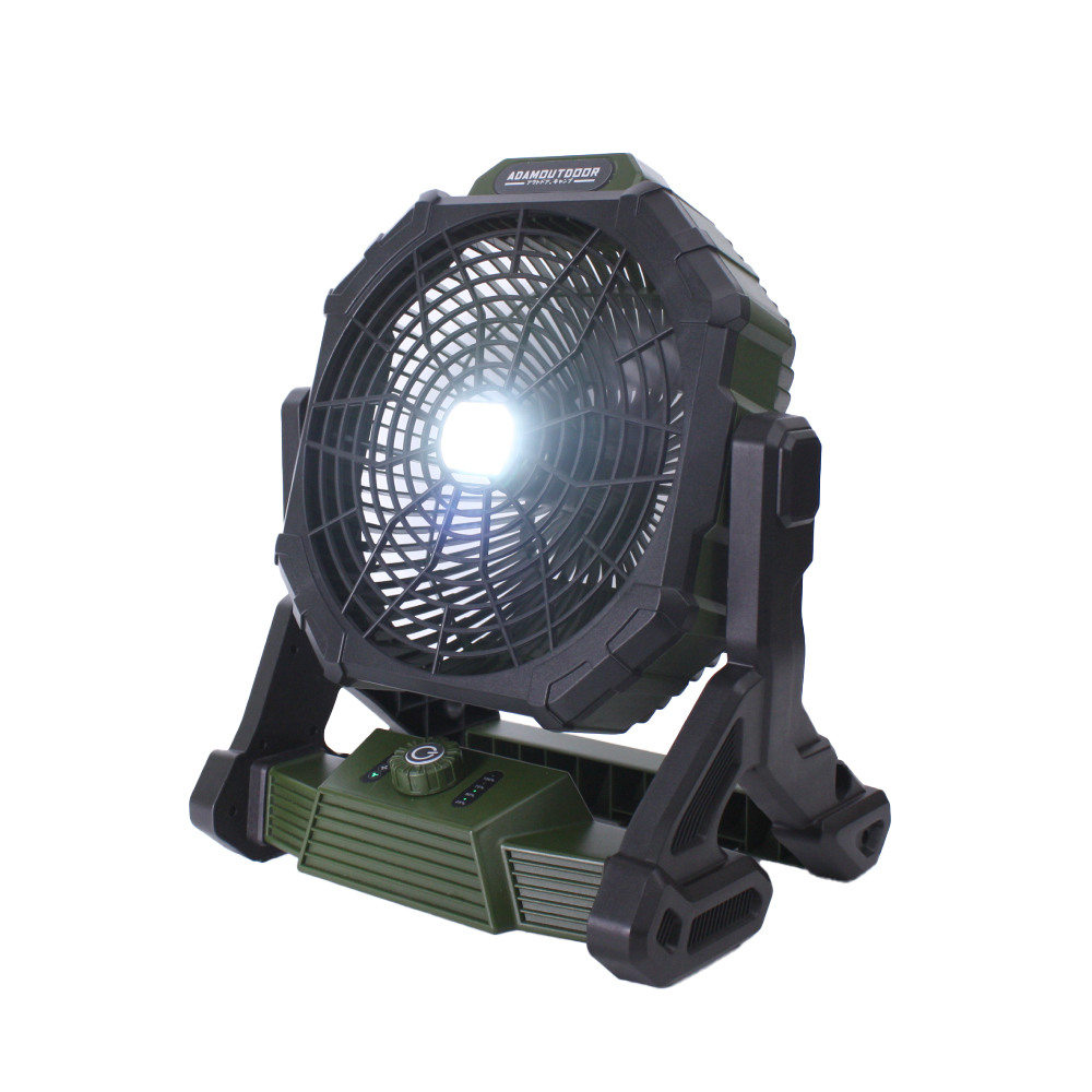 ADAMOUTDOOR｜戶外充電式LED照明風扇 ADFN-LED04A