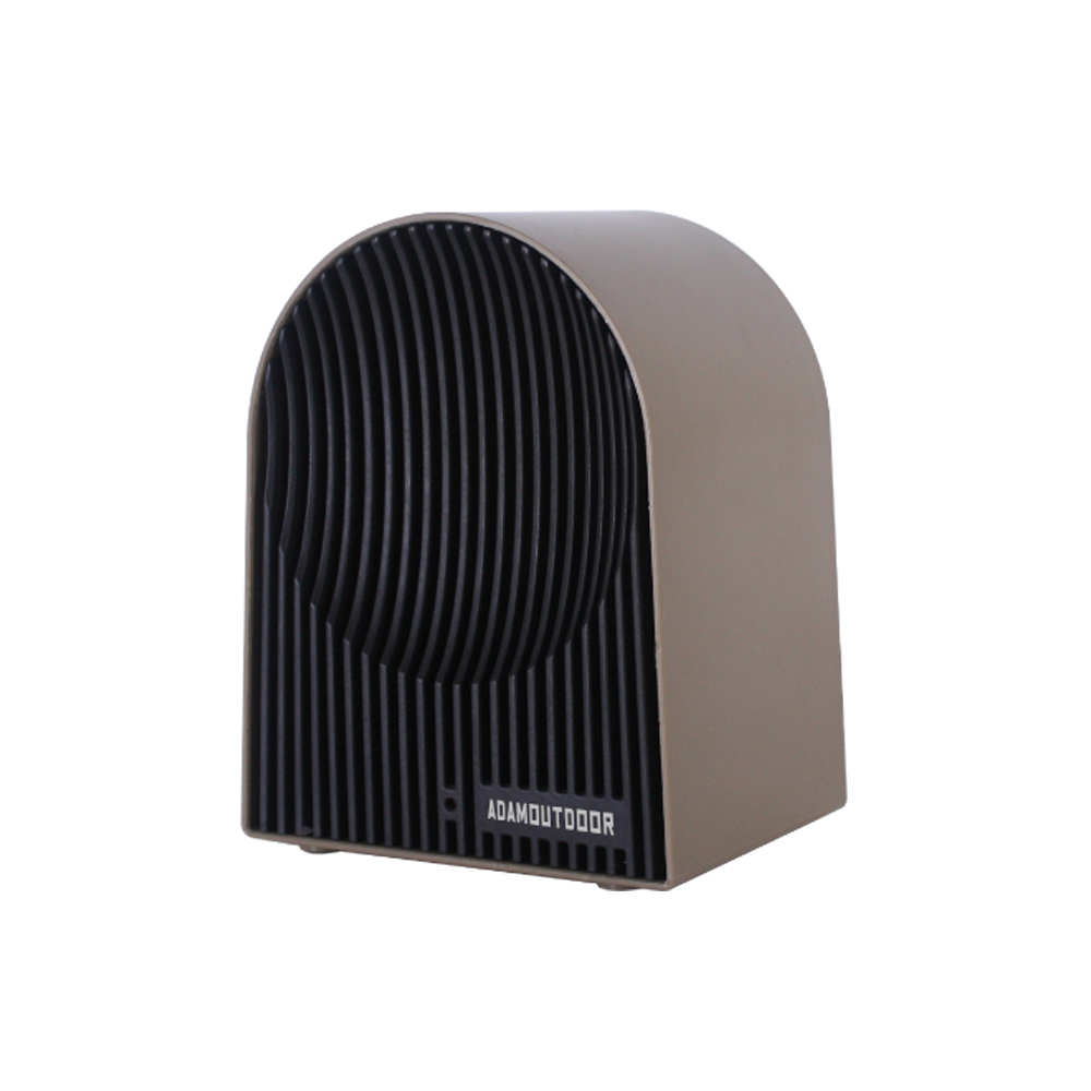 ADAMOUTDOOR｜戶外陶瓷電暖爐 沙漠色 【送收納包】(微型低功率電暖器 小暖爐 PTC陶瓷電暖器 露營)