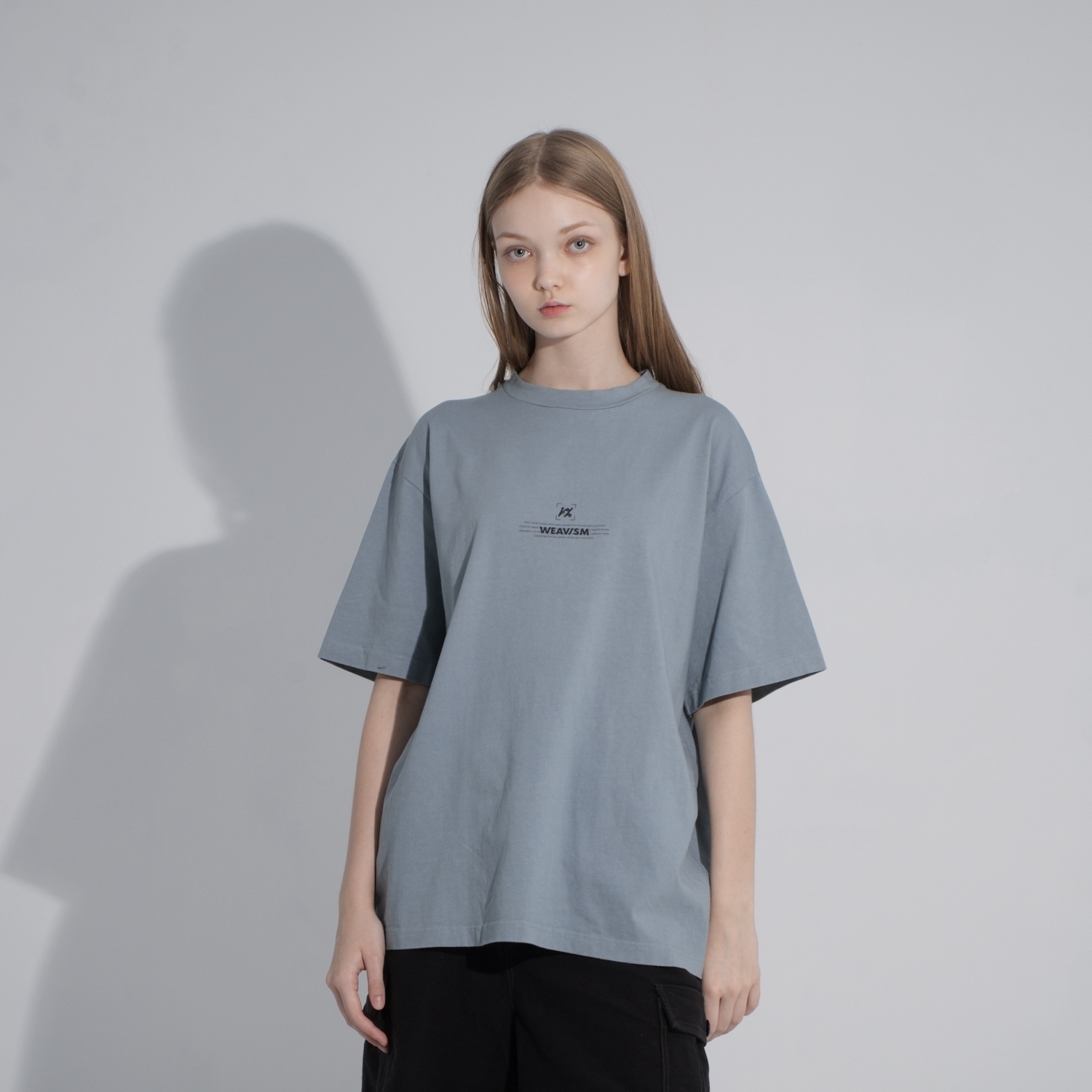 1%彈簧有機棉Tee-碧穹藍