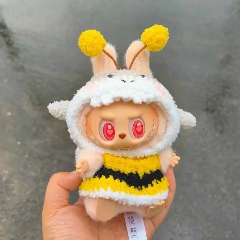 拉布布 LABUBU 坐坐派對 吊飾專用服裝 蜜蜂套裝 (無附吊飾)