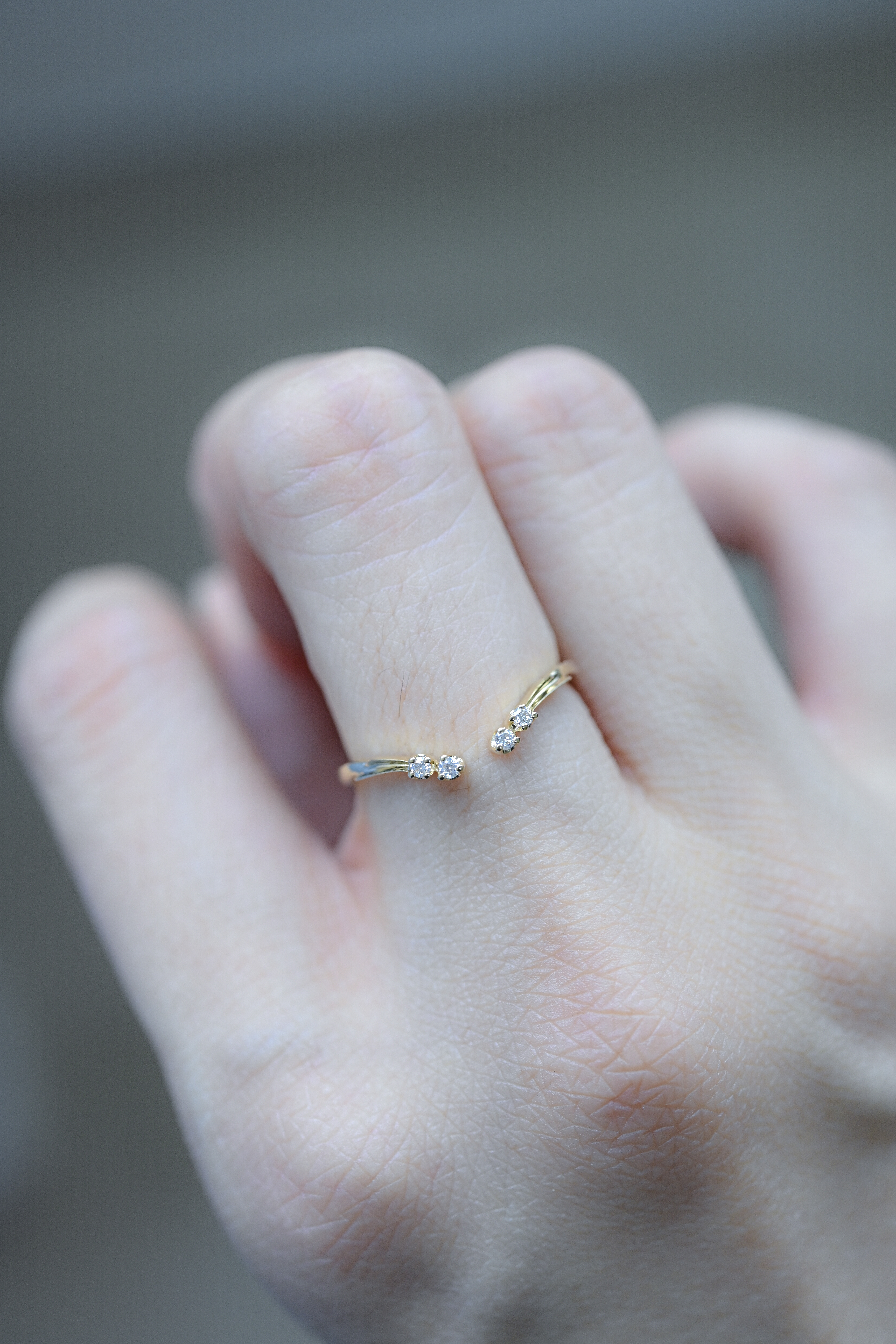 18K Veer Diamond Ring