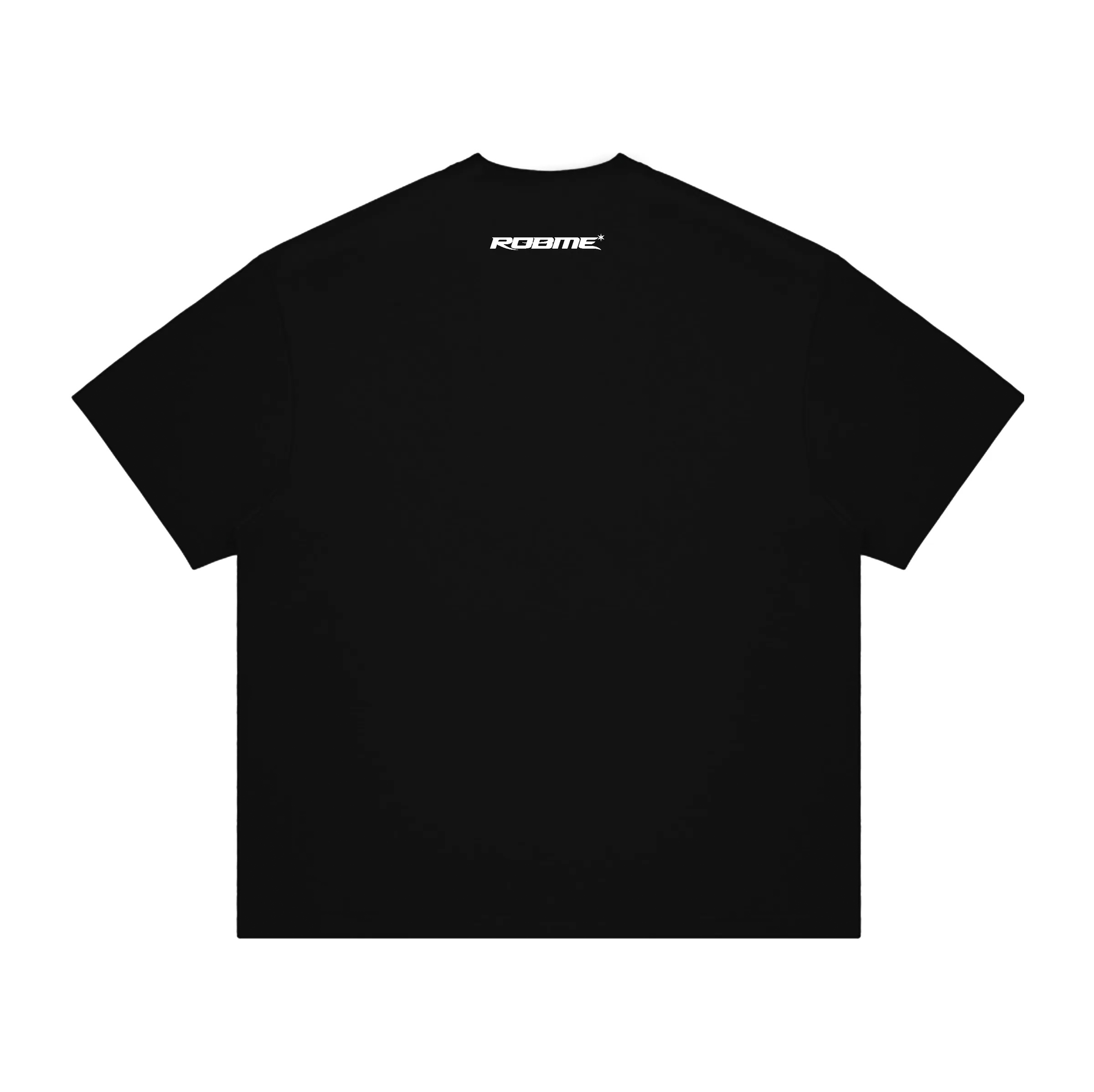 ROBME* x Sway the Don x Visionaries Tattoo Co. / "BLUE NETWORK" TEE - BLACK