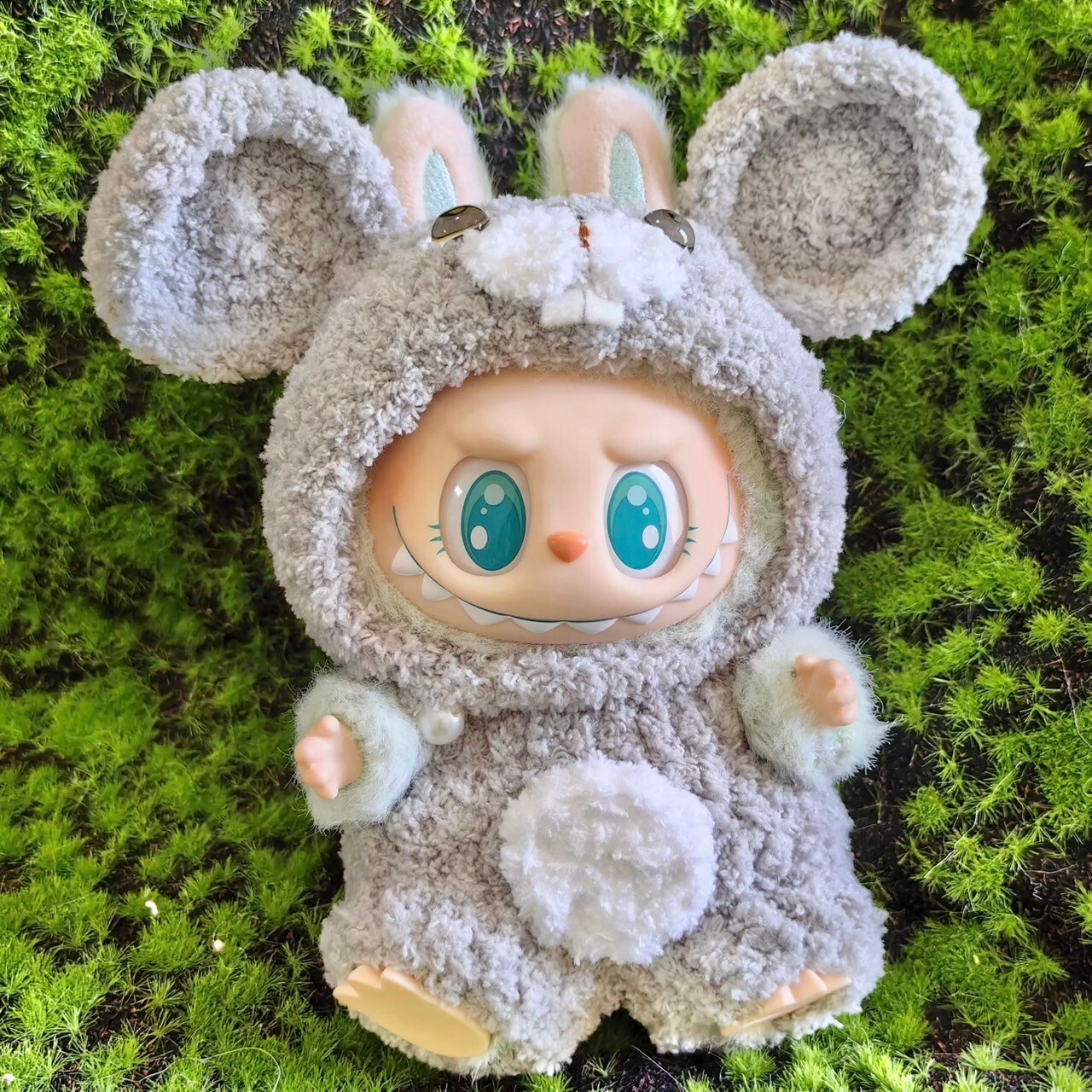 拉布布 LABUBU 坐坐派對 吊飾專用服裝 小老鼠套裝 (無附吊飾品)