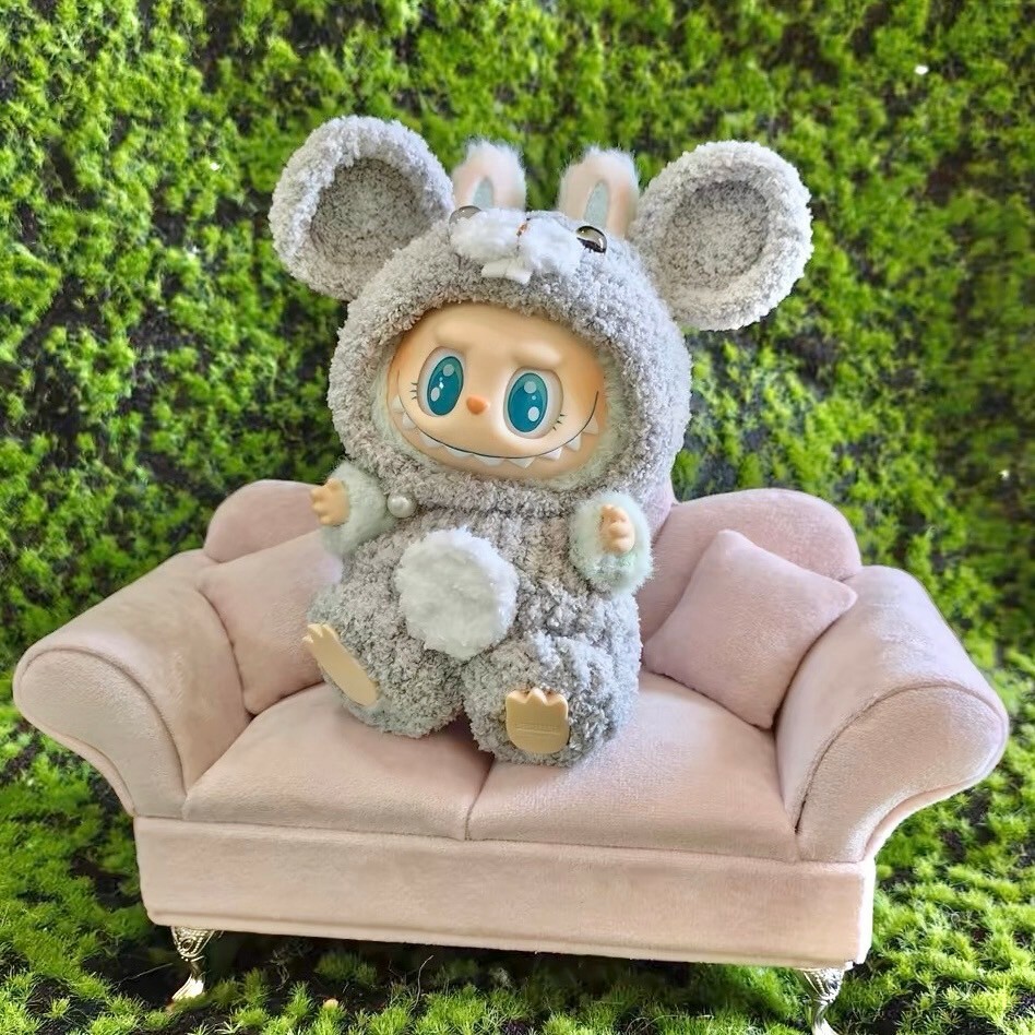 拉布布 LABUBU 坐坐派對 吊飾專用服裝 小老鼠套裝 (無附吊飾品)