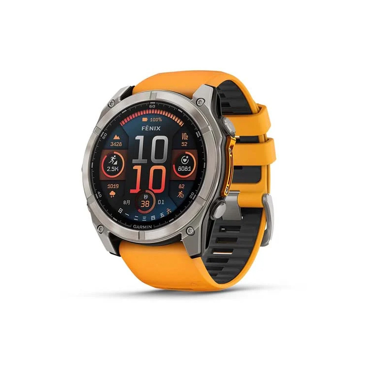 Garmin Fenix 8 - 51mm AMOLED 全方位戶外進階 GPS 智慧腕錶系列