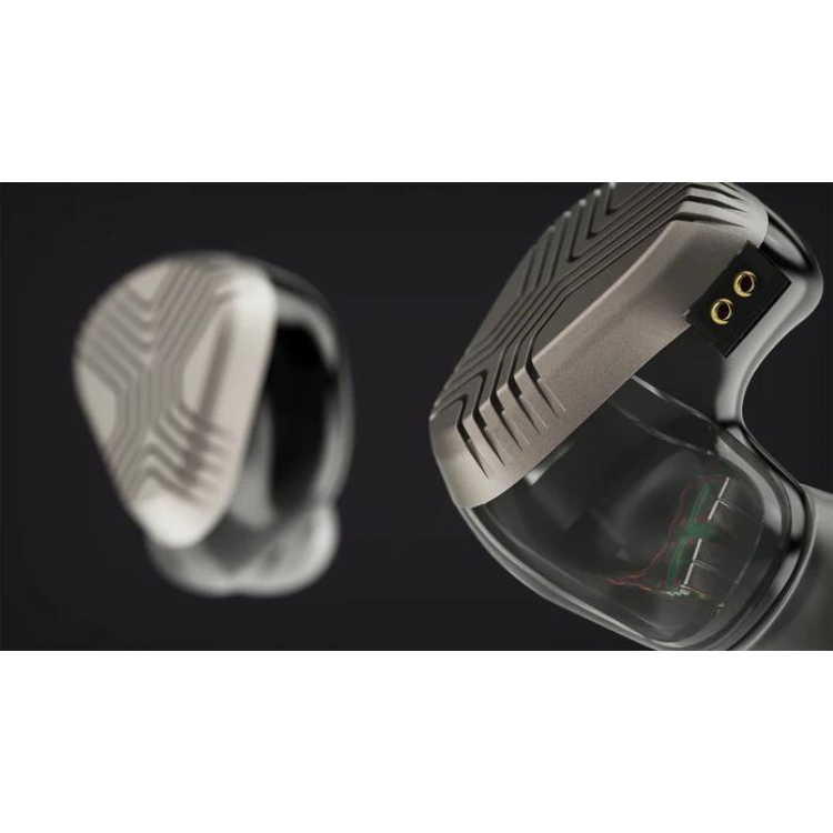 【超優惠價格】Vision Ears Elysium II 靜電混合單元耳機｜灰銀色