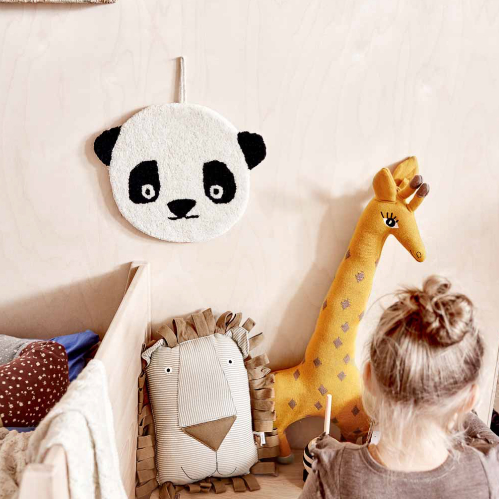 OYOY 造型手工羊毛掛飾 / 熊貓