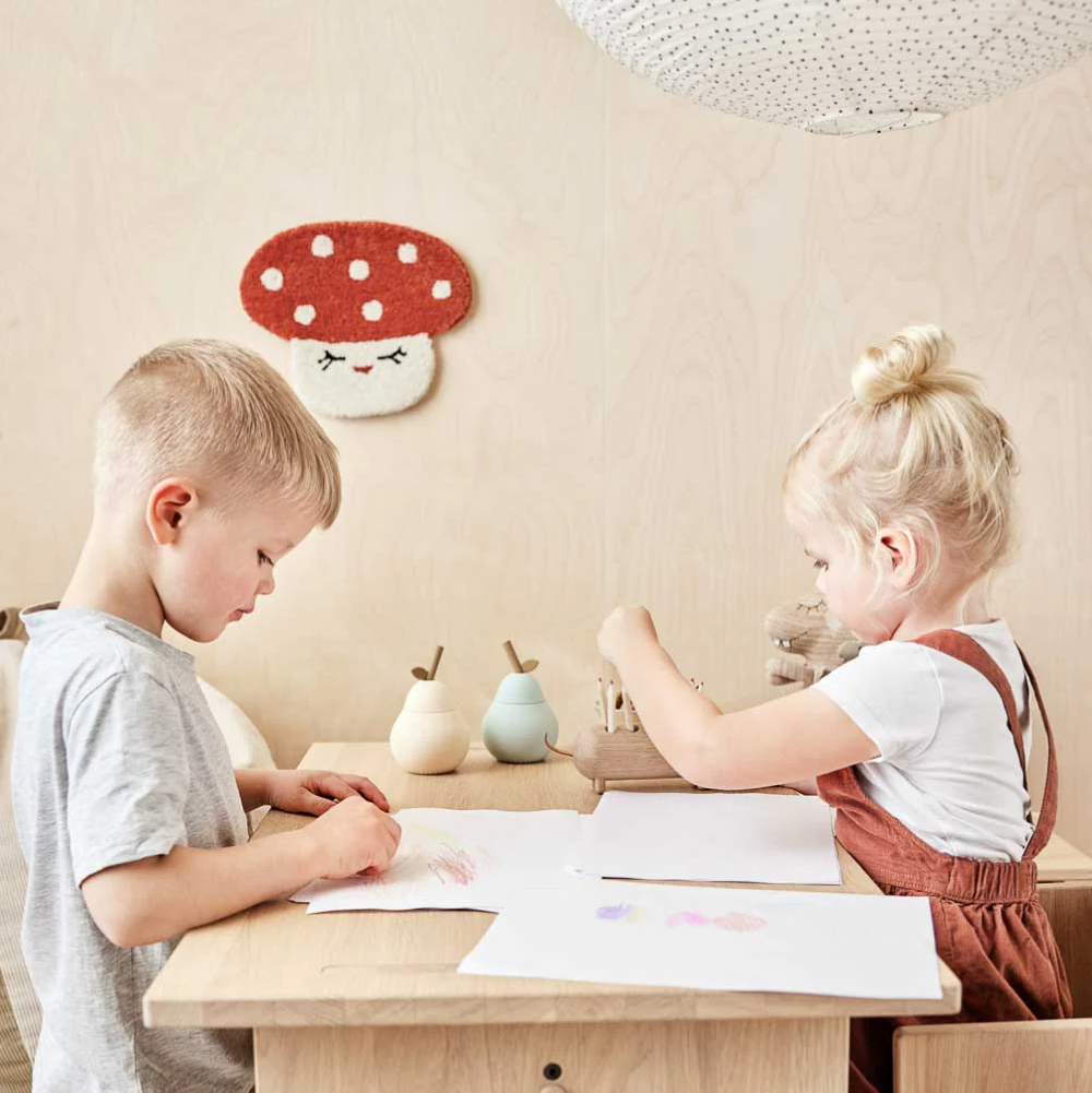 OYOY 造型手工羊毛掛飾 / 蘑菇小姐