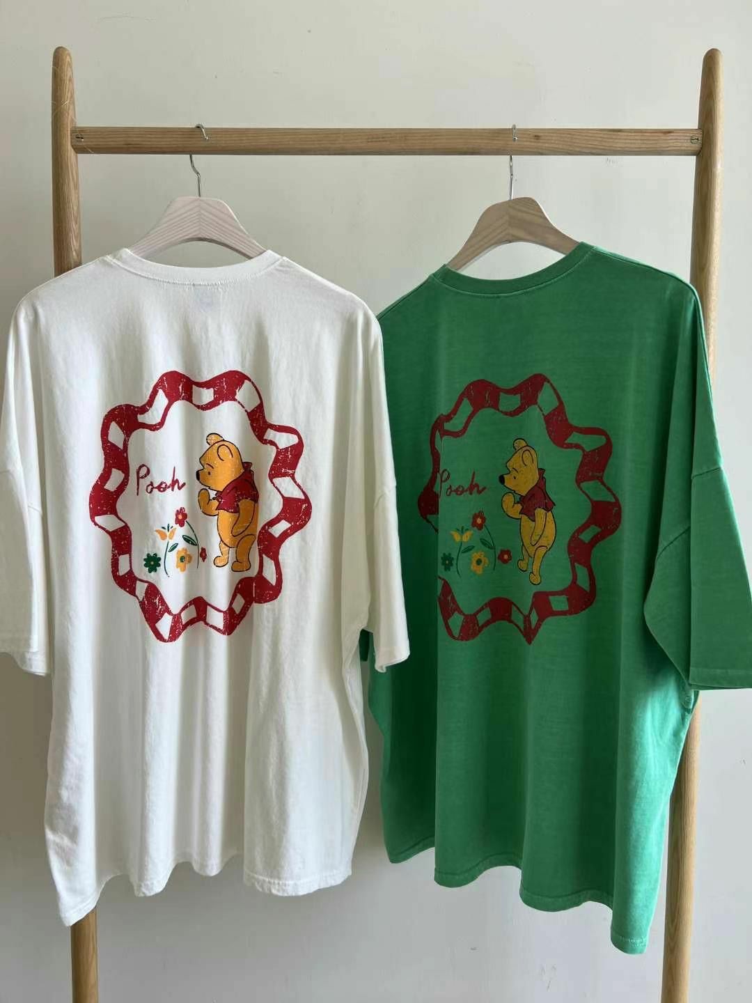 卡通圖案英文字短袖Tee KKUKKU-025T