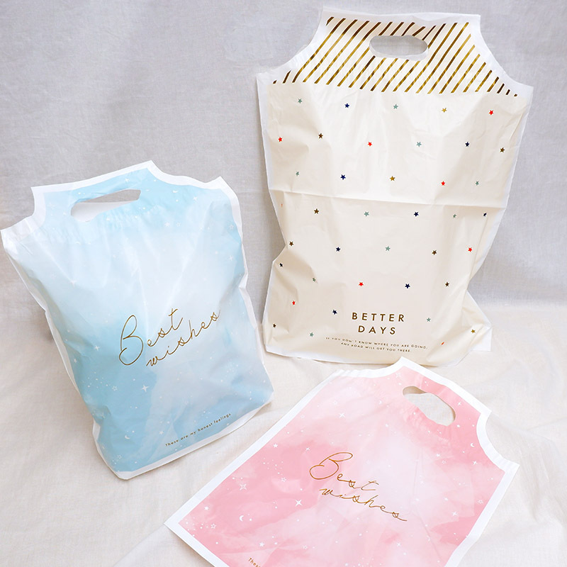 手提袋/星光 25x35x8cm 5入