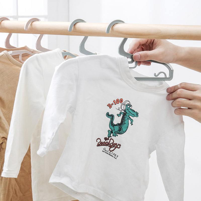 兒童用防滑衣架/29.8cm 5入