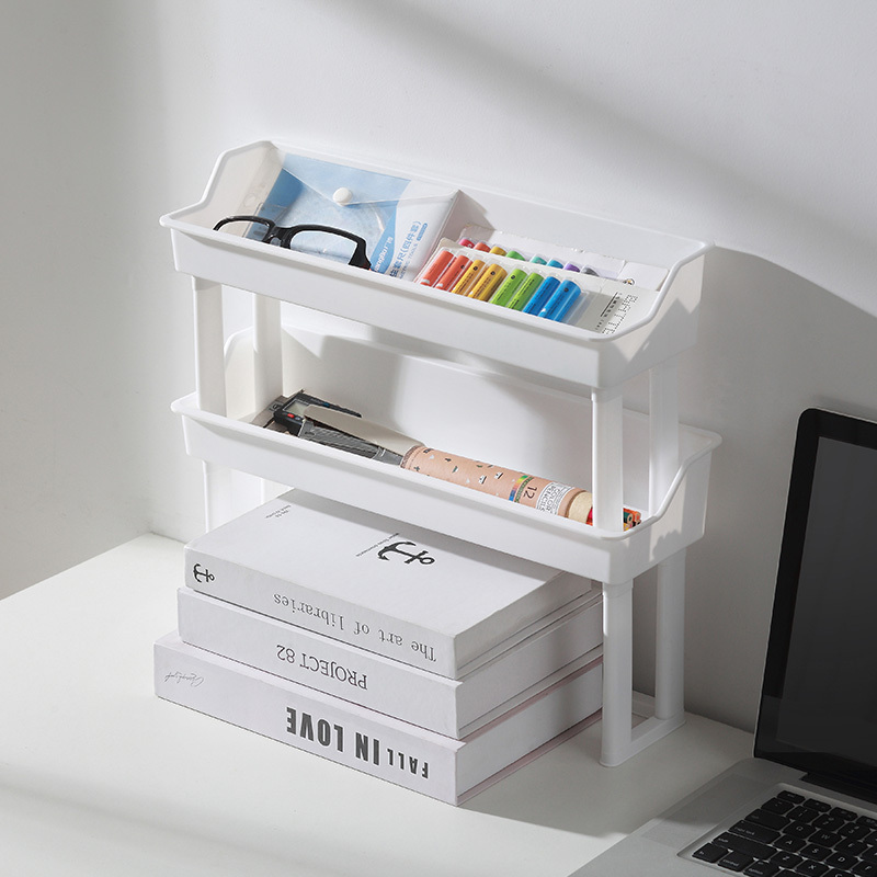 環保材質堆疊式收納架/40x21x12.5cm