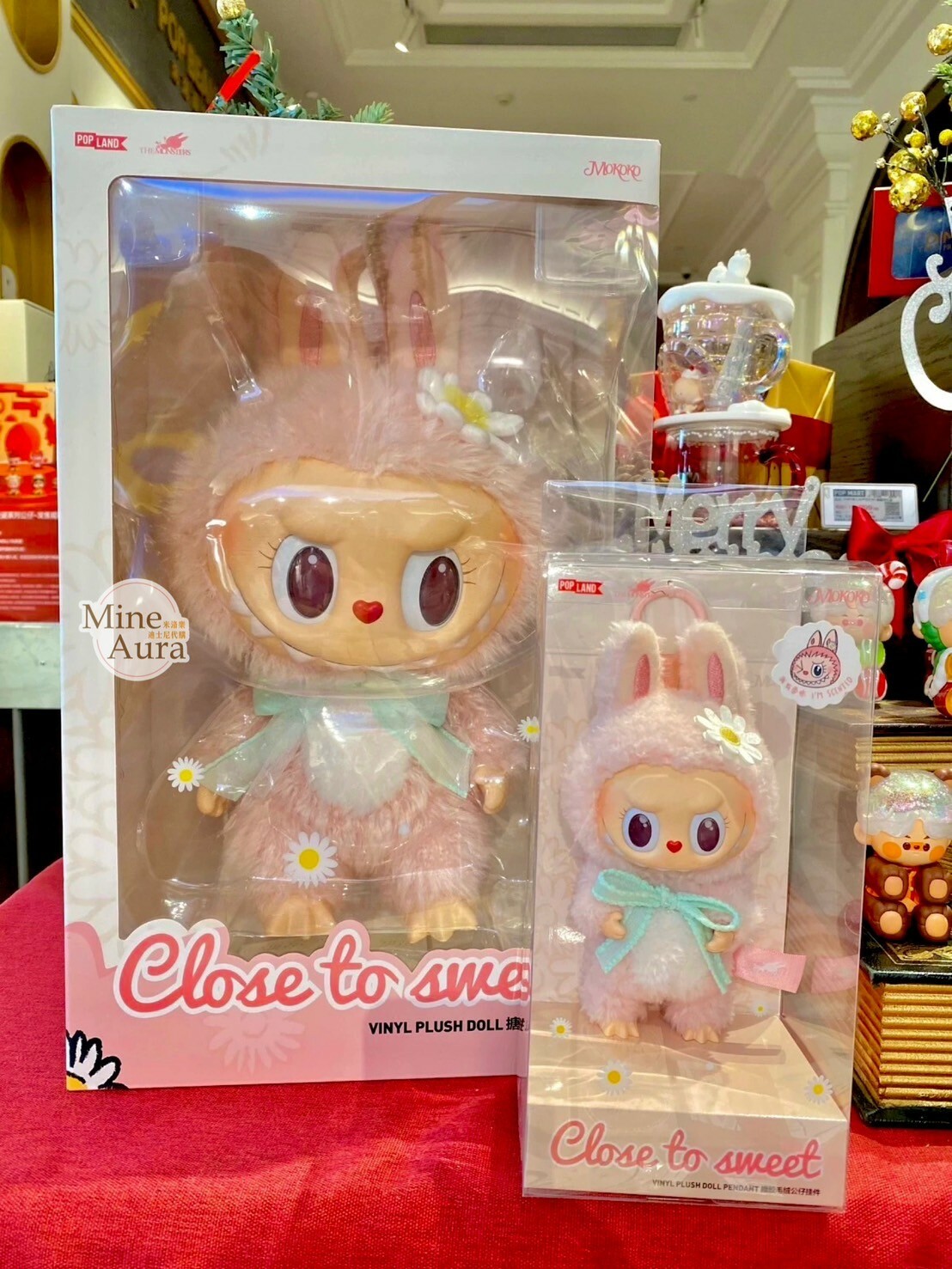 POP MART 泡泡瑪特 MOKOKO甜心系列 搪膠毛絨 鑰匙圈 吊飾 公仔 -泡泡瑪特城市樂園